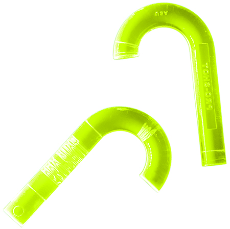 Pro-Shot BLGREEN2PK UV Bore Light  .22 Cal/ 9mm  &  Up Rifle/Pistol Fiber Optic Illuminator Neon Green 2 Pack