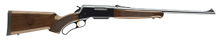 Browning 034009182 BLR Lightweight 6.5 Creedmoor 4+1 20" Polished Blued Barrel, Polished Black Alloy Receiver, Grade 1 Gloss Black Walnut Pistol Grip Stock, Optics Ready