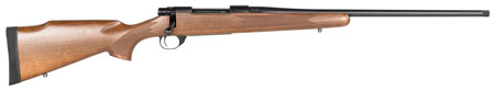Howa HWH708LUX M1500 Standard Hunter 7mm-08 Rem 5+1 22" Black Steel Threaded Barrel, Black Steel Receiver, Walnut Wood Stock