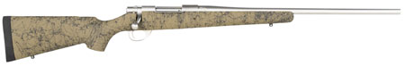 Howa HHS63113 M1500 HS Precision 308 Win 5+1 22", Stainless Steel Metal Finish  &  Green Black Webbed Fixed HS Precision Stock