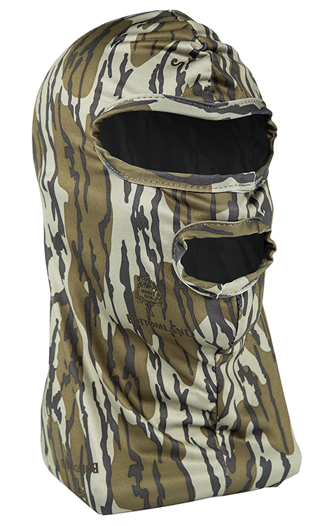 Primos PS6666 Stretch Fit  Mossy Oak Original BottomLand Neoprene Full Face Mask OSFA
