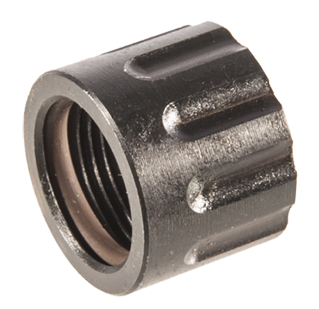 SilencerCo AC6 Delta Thread Protector Stainless Steel Black Oxide 1/2"-28 tpi