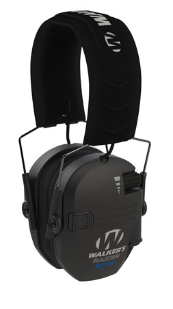 Walker's GWPXDRSEM Razor X-TRM Digital Electronic Muff 21 dB Over the Head Black Polymer