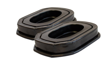 Walker's GWPGELPAD Gel Ear Pad  for Razor/Xcel Series Muffs, Not Compatible With Razor Compact Series *SOLD AS A PAIR (2 Ear Pads)