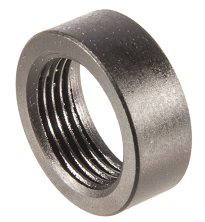 SilencerCo AC114 Delta Thread Spacer 22 LR Steel Black Oxide 1/2"-28 tpi
