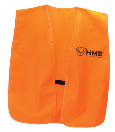 HME HMEVESTOR Safety Vest  Big Boy Orange Polyester