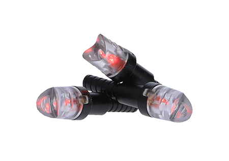 NAP NAPILLNRD Thunderglo Illuminated Nock Red Polycarbonate Aluminum Shaft/ 6 Pack
