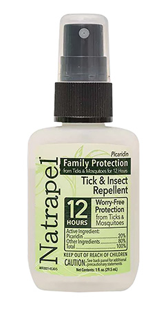 Natrapel 00066850 Picaridin Insect Repellent 1oz Spray Repels Ticks  &  Biting Insects Effective Up to 12 hrs
