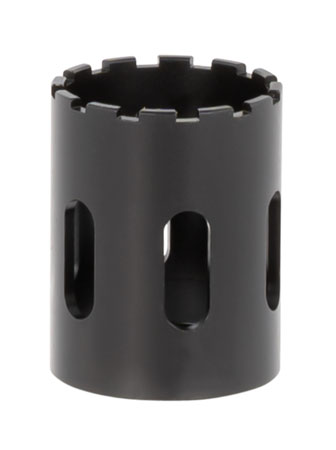 CGS Suppressors CGSKRKFIXEDBBL Fixed Barrel Spacer Steel Black