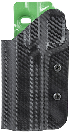 Uncle Mike's 54RNC75BGL Range/Competition Holster OWB Black/Green Boltaron Belt Slide Fits S&W M & P/S&W M & P 2.0/S&W Core/S&W M & P 1.0 Left Hand