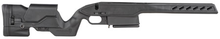 Archangel AAS111MLA Precision Elite Stock  Black Synthetic Aluminum Pillar Bedded for Savage 110/111 Long Action Magnum Caliber