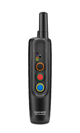 Garmin 0100120100 Pro 70 Handheld Black w/BarkLimiter, 1-Hand Operation, Color Coated Buttons Rechargeable Li-ion Up to 6 Dogs 1 Mile Range