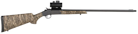 Stevens 57663 301 Turkey XP 410 Gauge with 26" Barrel, 3" Chamber, 1rd Capacity, Matte Black Metal Finish  &  Mossy Oak Bottomland Stock Right Hand Includes 1x30mm Red Dot