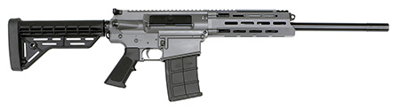 JTS Shotgun M12ARG M12AR  12 Gauge Semi-Auto 3" 5- 2.75" Shells, 18.70" Black Steel Barrel, Gray Receiver w/Picatinny Rail, Black Synthetic Stock, Black Polymer Grip, M-LOK Forend
