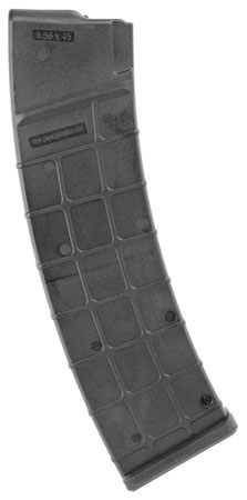 ProMag HECA10 Standard  40rd 223 Rem/5.56x45mm Fits H & K 93 Black Polymer