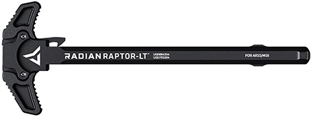 Radian Weapons R0148 Raptor LT Lightweight Ambi Charging Handle, Black, Fits Mil-Spec AR-15/M16 Platform