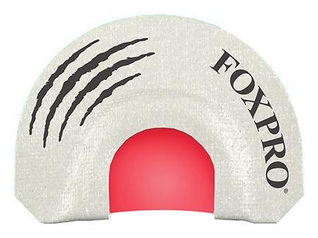 Foxpro SMOKINGGUN Smoking Gun Howler  Diaphragm Call Double Reed Attracts Coyotes White