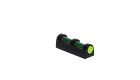 Truglo TG947UG Long Bead Universal Metal Shotgun w/Vent  &  6-48 Base Rib Fiber Optic Green Black