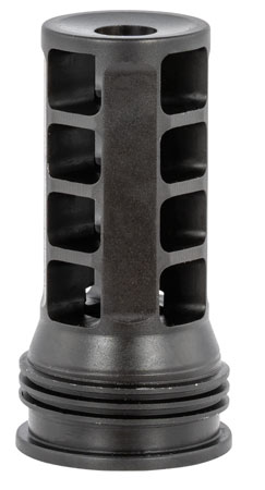 Huxwrx 1628 QD 762 Muzzle Brake Black with 1/2"-28 tpi Threads  &   2.30" OAL for 30 Cal AR-Platform