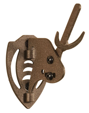 Skullhooker SKHMHASSYBRN Mini Hooker  Small/Mid-Size Game Robust Brown Steel
