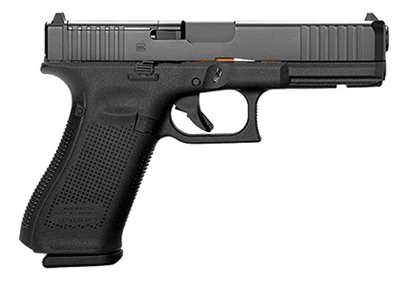 Glock PA225S203MOS G22 Gen5 MOS 40 S&W  4.49" Glock Marksman Barrel 15+1, Black Frame  &  MOS nDLC Slide, Modular Backstrap, Ambidextrous Slide Stop, Safe Action Trigger, Optics Ready