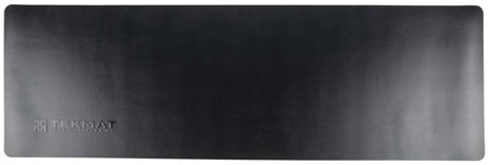 TekMat TEKR44STEALTHBK Stealth Ultra 44 Cleaning Mat Black Rubber 15"x44" TEKMAT Logo