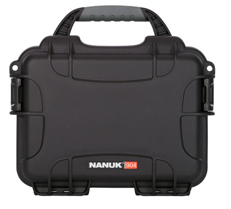 Nanuk 9041001 904  Waterproof Black Resin w/ Foam Padding & Airline Approved