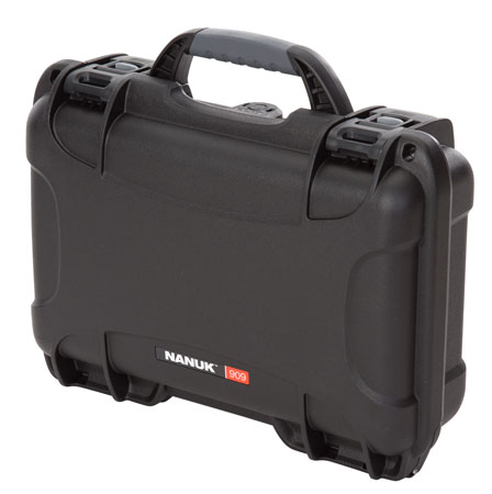 Nanuk 9091001 909  Waterproof Black Resin w/ Foam Padding & Airline Approved