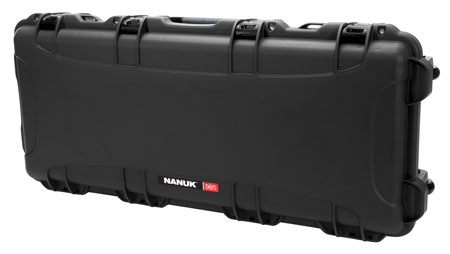 Nanuk 985TAK1 985 Takedown Case Waterproof Black NK-7 Resin w/ Foam Padding Wheels  &  Handle