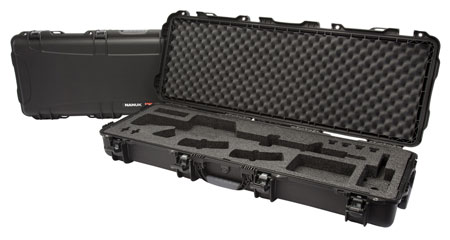 Nanuk 990AR01 990  Black Polymer w/ Foam Padding Lockable Latches  &  Wheels