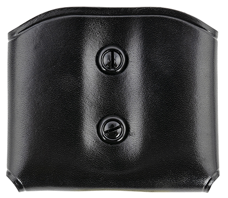 Galco DMC22B DMC Mag Carrier Double Black Leather Belt Loop Belts 1.50-1.75" Wide Compatible w/ Glock 35 Ambidextrous Hand