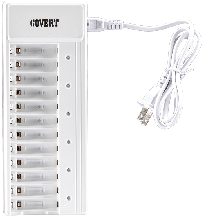 Covert Scouting Cameras 2038 Rapid Charger 12 Bay AA