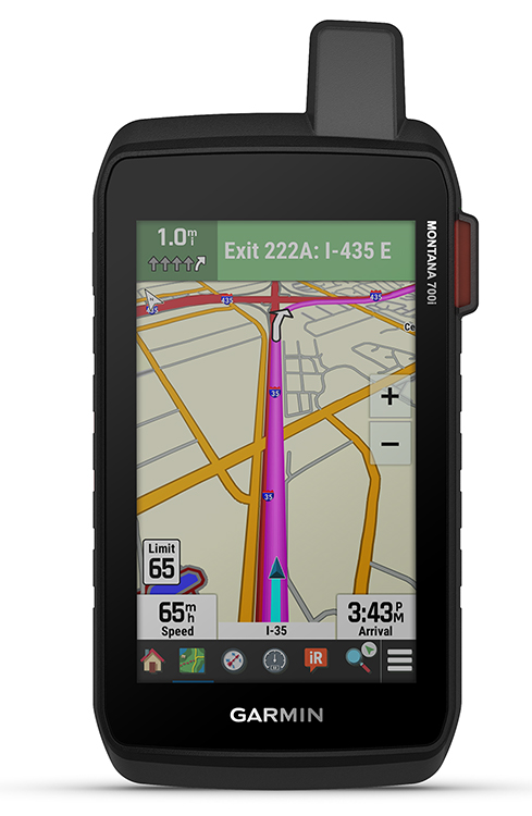 Garmin 0100234710 Montana 700i GPS Navigation Black Rechargeable Li-ion Battery Bluetooth/ANT+