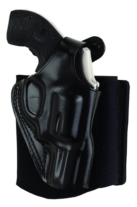 Galco AG870RB Ankle Glove  Size Fits Ankles up to 13" Black Leather Hook  &  Loop Fits Sig P365 Fits Sig P365XL Right Hand