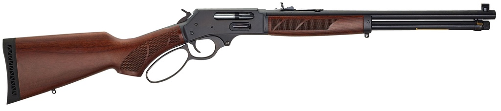 Henry H010G Side Gate  Full Size 45-70 Gov 4+1 18.43" Blued Steel Barrel, Blued Steel Receiver, American Walnut Stock Right Hand