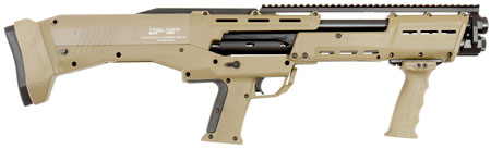Standard Mfg DP12 DP-12  12 Gauge 18.88" 3" 14+2 Flat Dark Earth Rec/Stock Includes Composite Front Vertical Grip