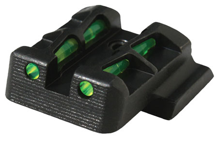 HiViz MPSLW11 LiteWave S&W M & P Shield Rear Sight Green Fiber Optic