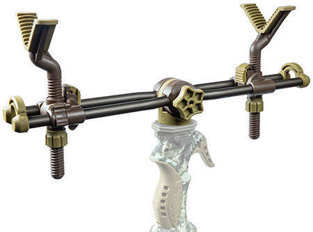 Primos 6580 2-Point Gun Rest Black