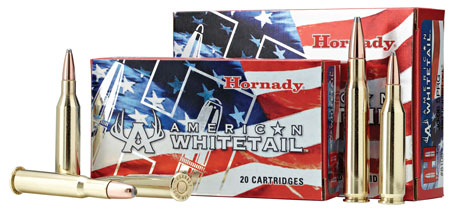Hornady 81489 American Whitetail  6.5Creedmoor 129gr InterLock Spire Point 20 Per Box/10 Case