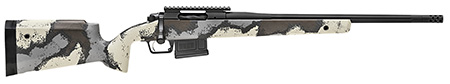 Springfield Armory BAW920308D Model 2020 Waypoint 308 Win 5+1 20" Graphite Black Cerakote Fluted Stainless Steel Barrel  &  Receiver, Ridgeline Camo Hybrid Profile with M-LOK Stock, Right Hand