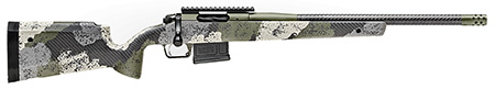 Springfield Armory BAW920308CFG 2020 WayPoint  308 Win,7.62x51mm NATO 5+1 20" CF Evergreen Camo Hybrid Profile w/M-LOK Stock Mil-Spec Green Cerakote Right Hand