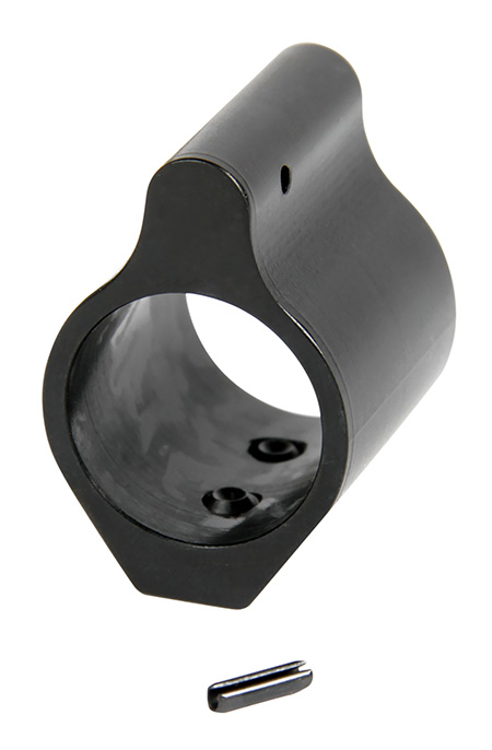 LBE Unlimited ARLPGB Low Profile Gas Block  .750" Black Nitride 4142 Steel for AR-15