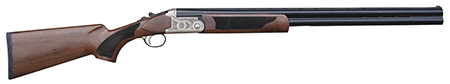 Pointer KAR2028 Acrius  Full Size 20 Gauge Break Open 3" 2rd 28" Black Vent Rib Barrel, Nickel Steel Laser Etched Receiver, Fixed Turkish Walnut Stock, Ambidextrous