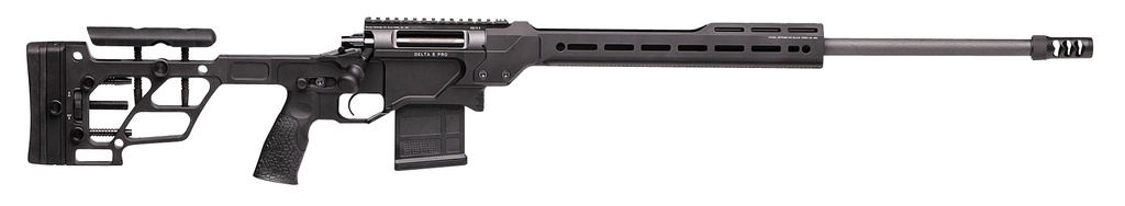 Daniel Defense 4215910593 Delta 5 Pro  6.5 Creedmoor 24" 10+1 Black Cerakote Black Adjustable w/Adjustable Cheek Piece  &  LOP Stock Black Polymer Grip Right Hand