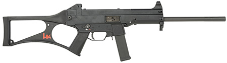 HK 81000092 USC  45 ACP 10+1 Black Target Barrel, Black Polymer Receiver, Skeletonized Black Synthetic Stock, Right Hand