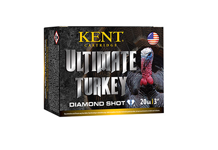 Kent Cartridge C203TK364 Ultimate Turkey 20Gauge 3" 1 1/4oz 4Shot 10 Per Box/10 Case