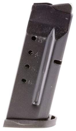 ProMag SMI29 Standard  6rd 40 S&W Fits S&W M & P Shield Blued Steel
