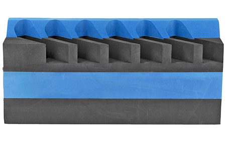 GPS Bags GPSF600CRN Foam Pistol Cradle  Foam Holds 6 Handguns