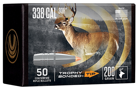 Federal PB338TT200 Premium  338Cal 200gr 50 Per Box/4 Case