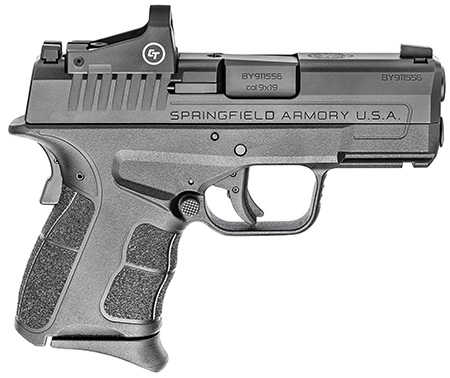 Springfield Armory XDSG9339BCT XD-S Mod.2 OSP 9mm Luger 3.30" 9+1,7+1 Black Melonite Steel Slide Black Polymer Grip with CT Red Dot